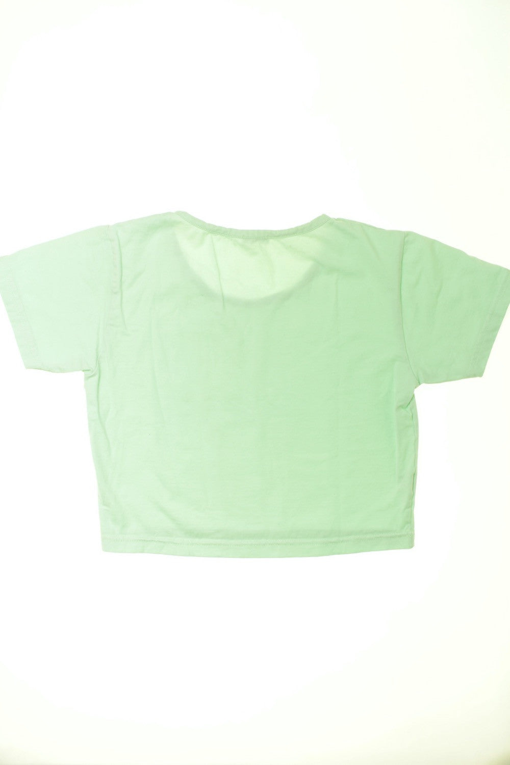 Tee-shirt manches courtes cropped