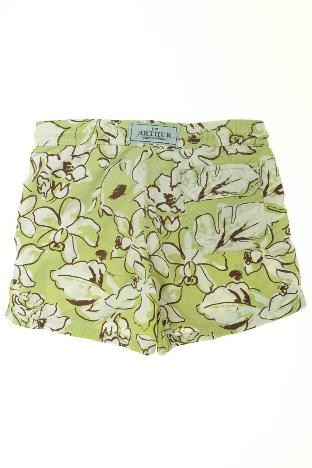 Short de bain fleuri