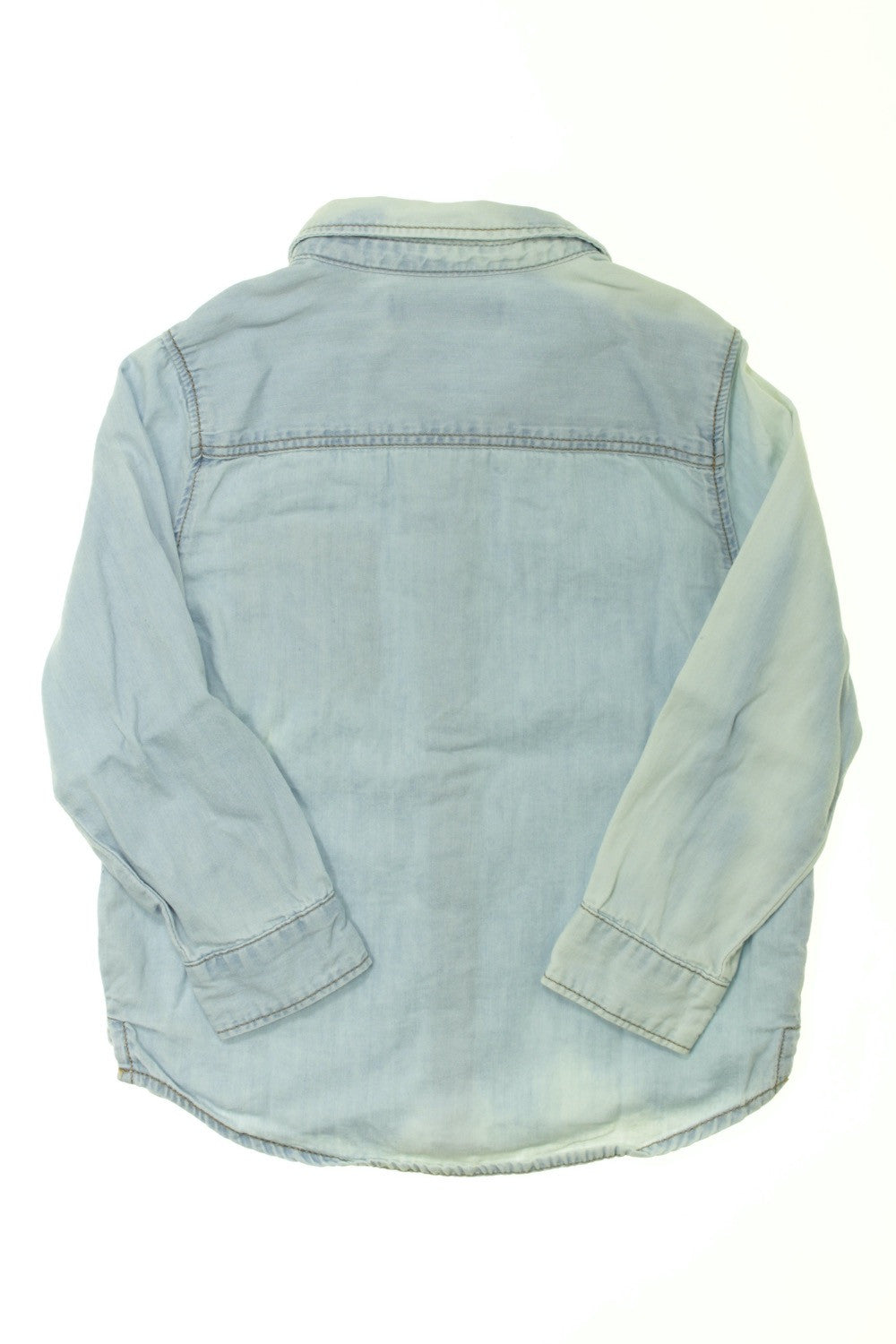 Chemise en jean délavé