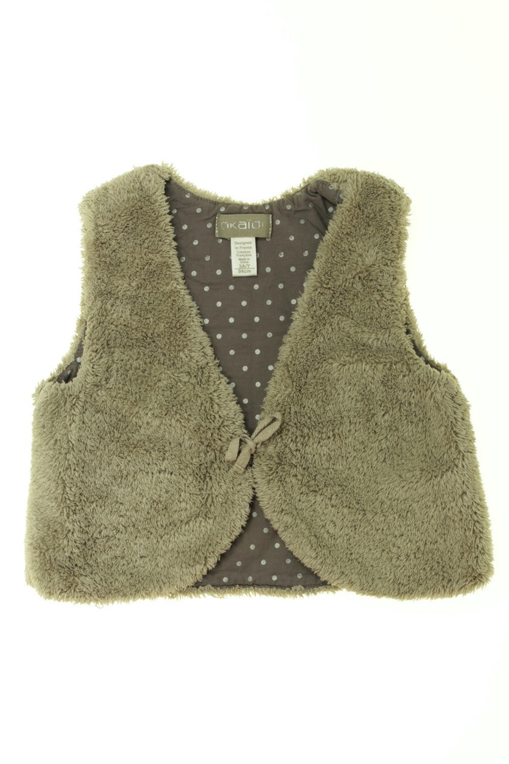 Gilet en peluche