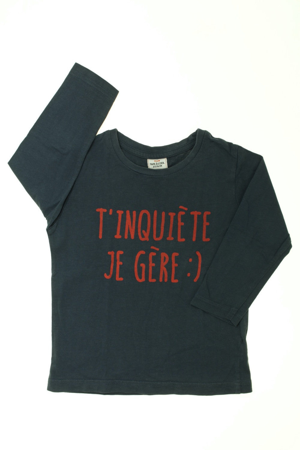 Tee-shirt manches longues &quot;Je gère&quot;