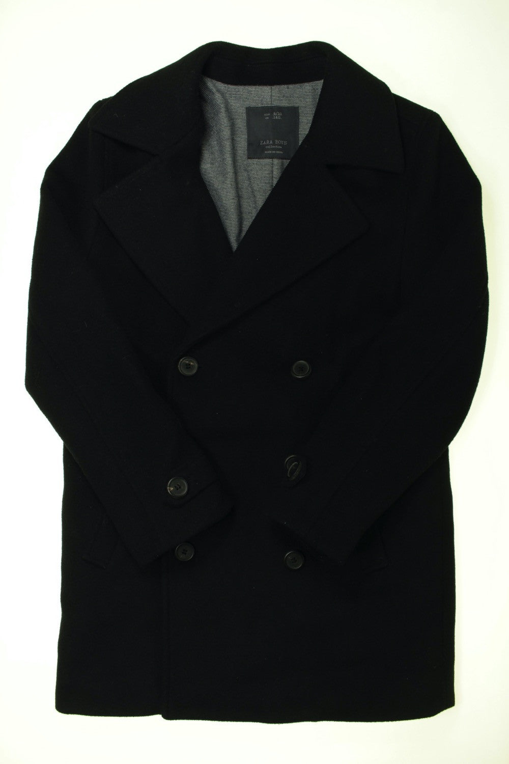 Manteau court en lainage