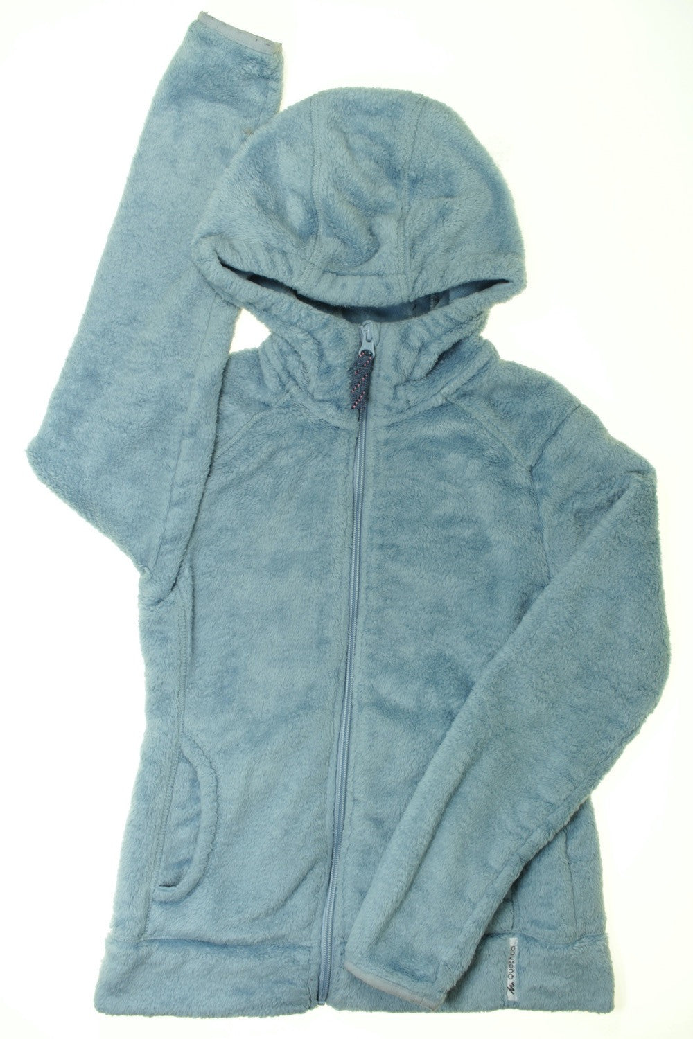 Sweat zippé en peluche