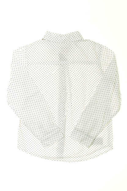 Chemise à pois