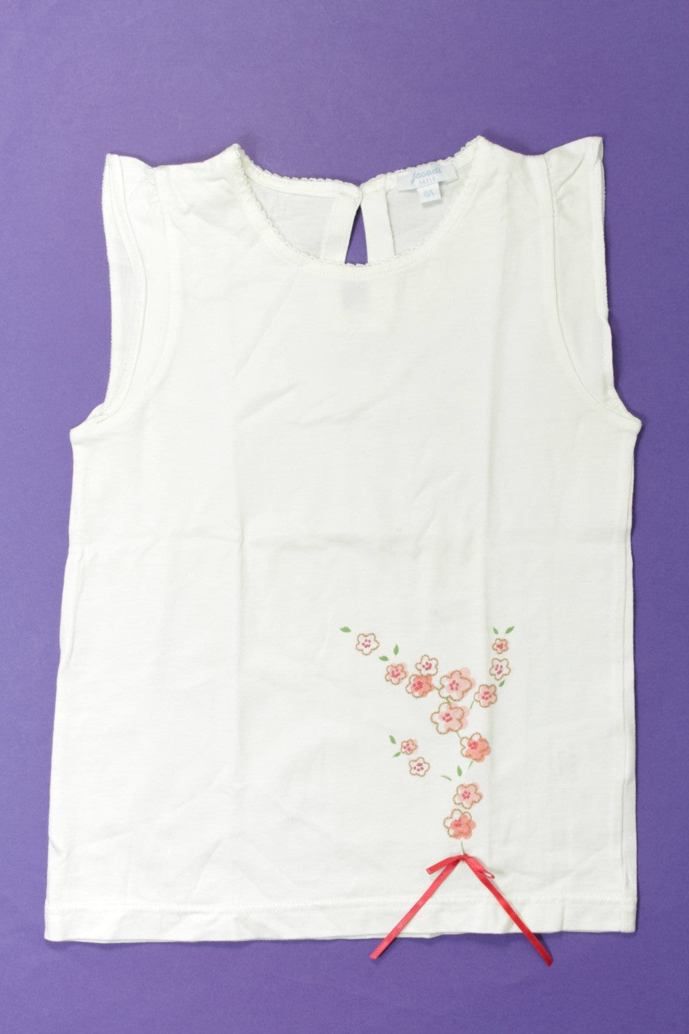 Tee-shirt manches courtes &quot;Fleurs&quot;