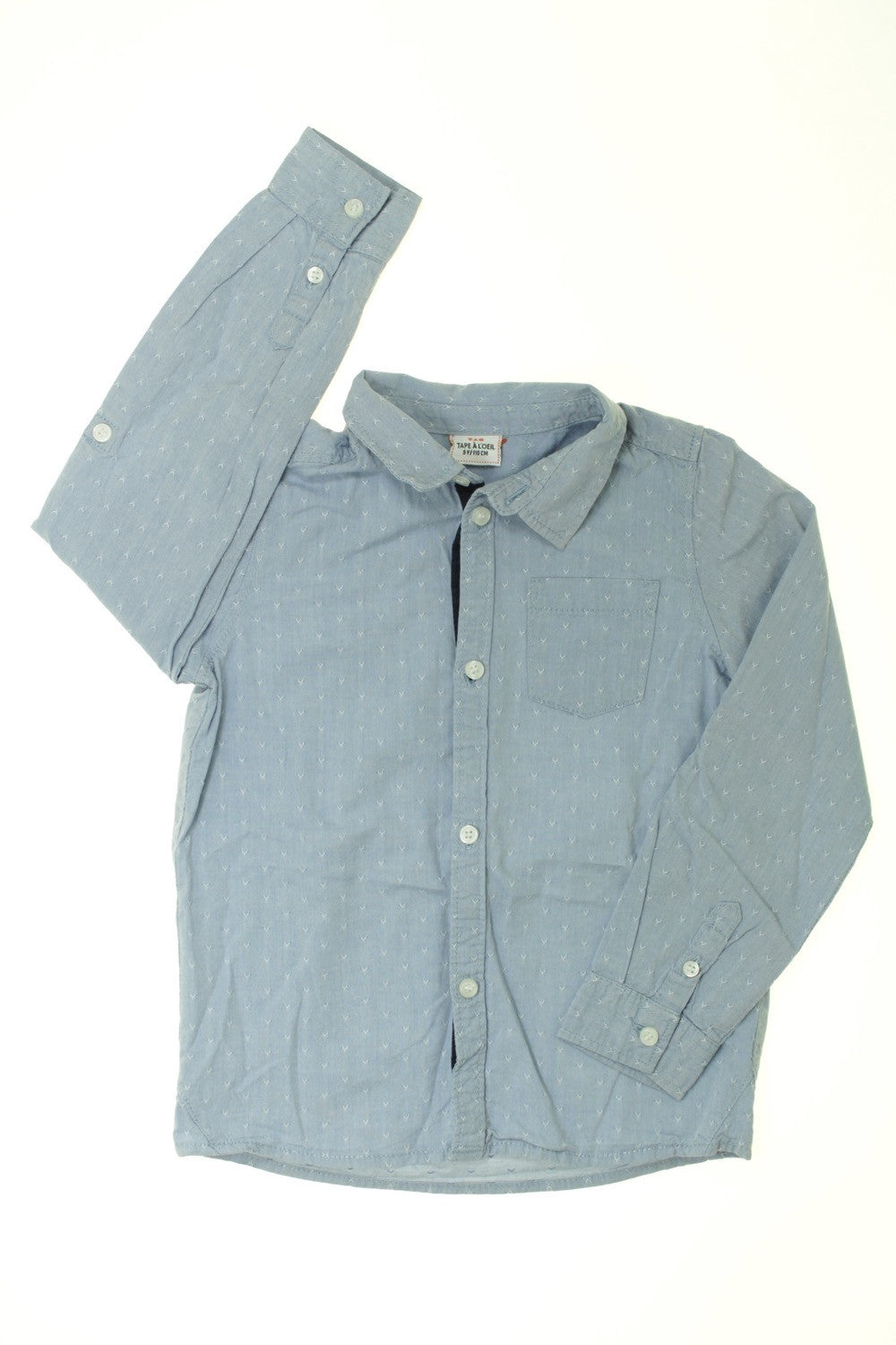 Chemise en chambray