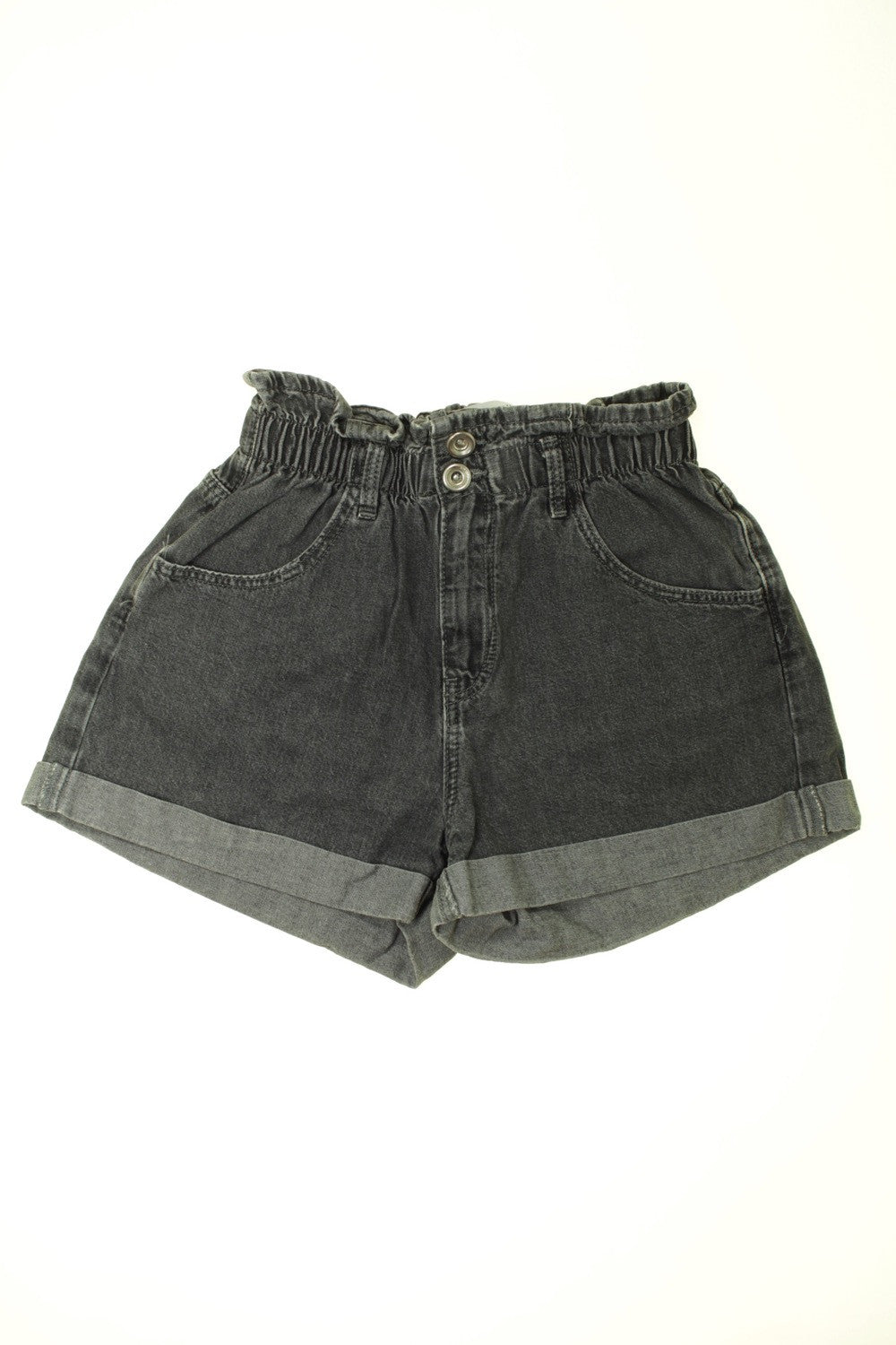 Short en jean de couleur