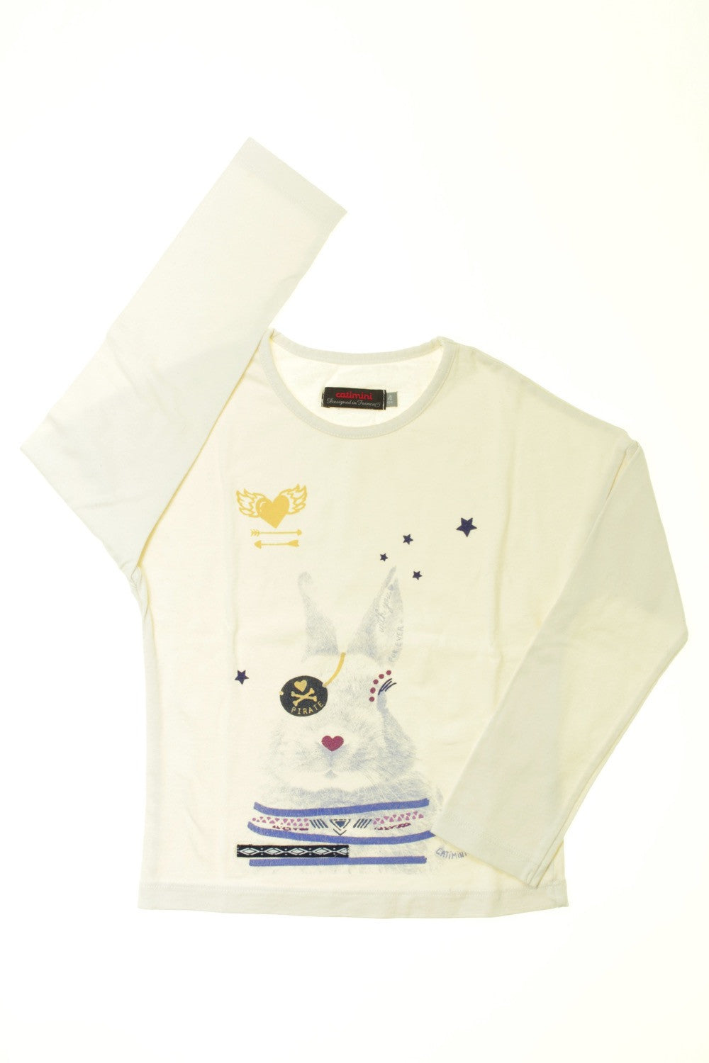 Tee-shirt manches longues &quot;Lapin&quot;