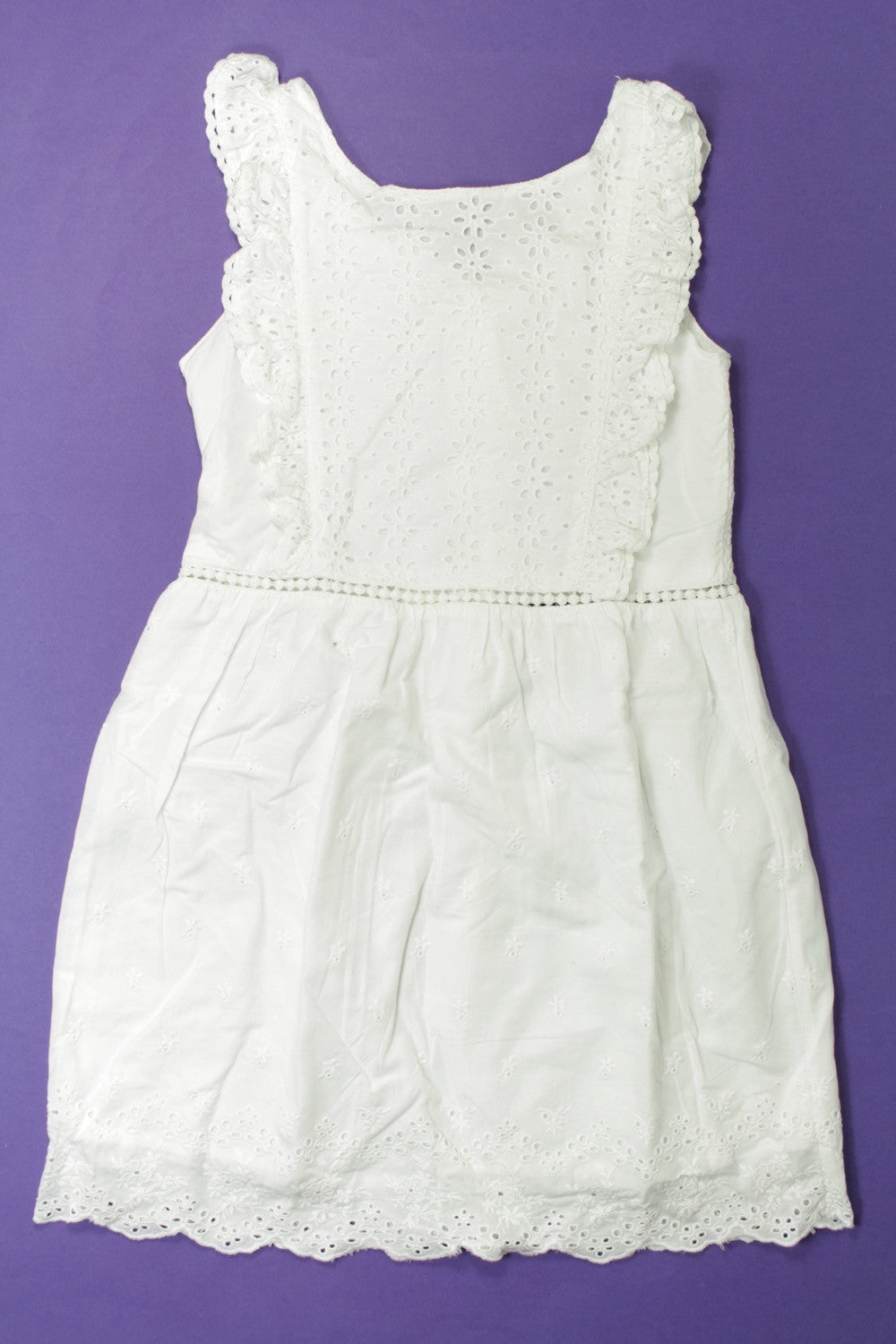 Robe en broderie anglaise