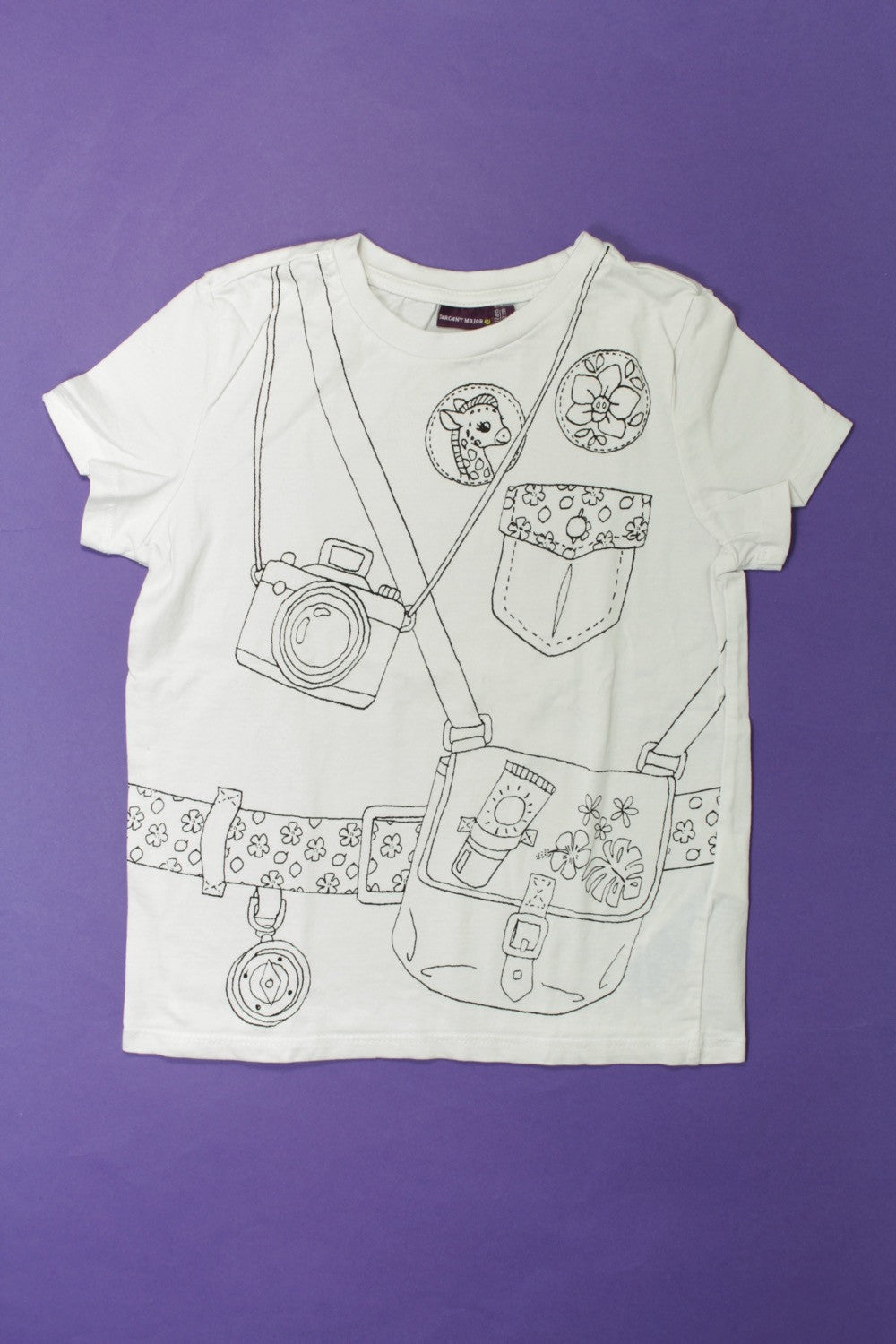 Tee-shirt manches courtes "Aventurière"