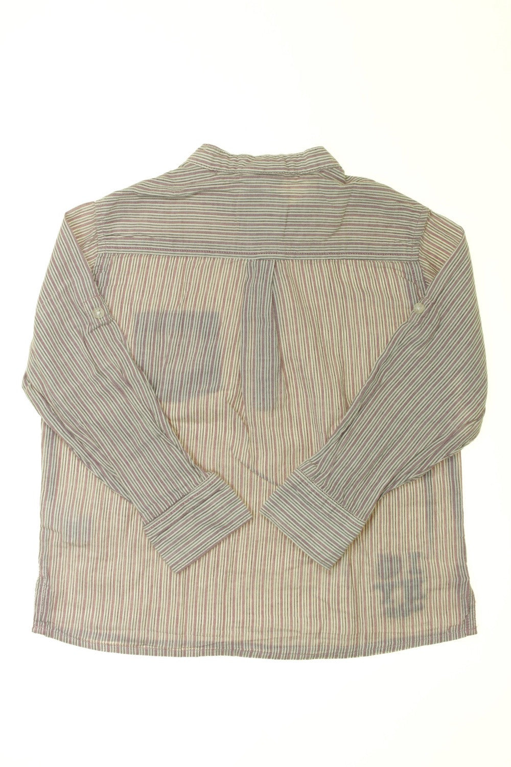 Blouse à fines rayures