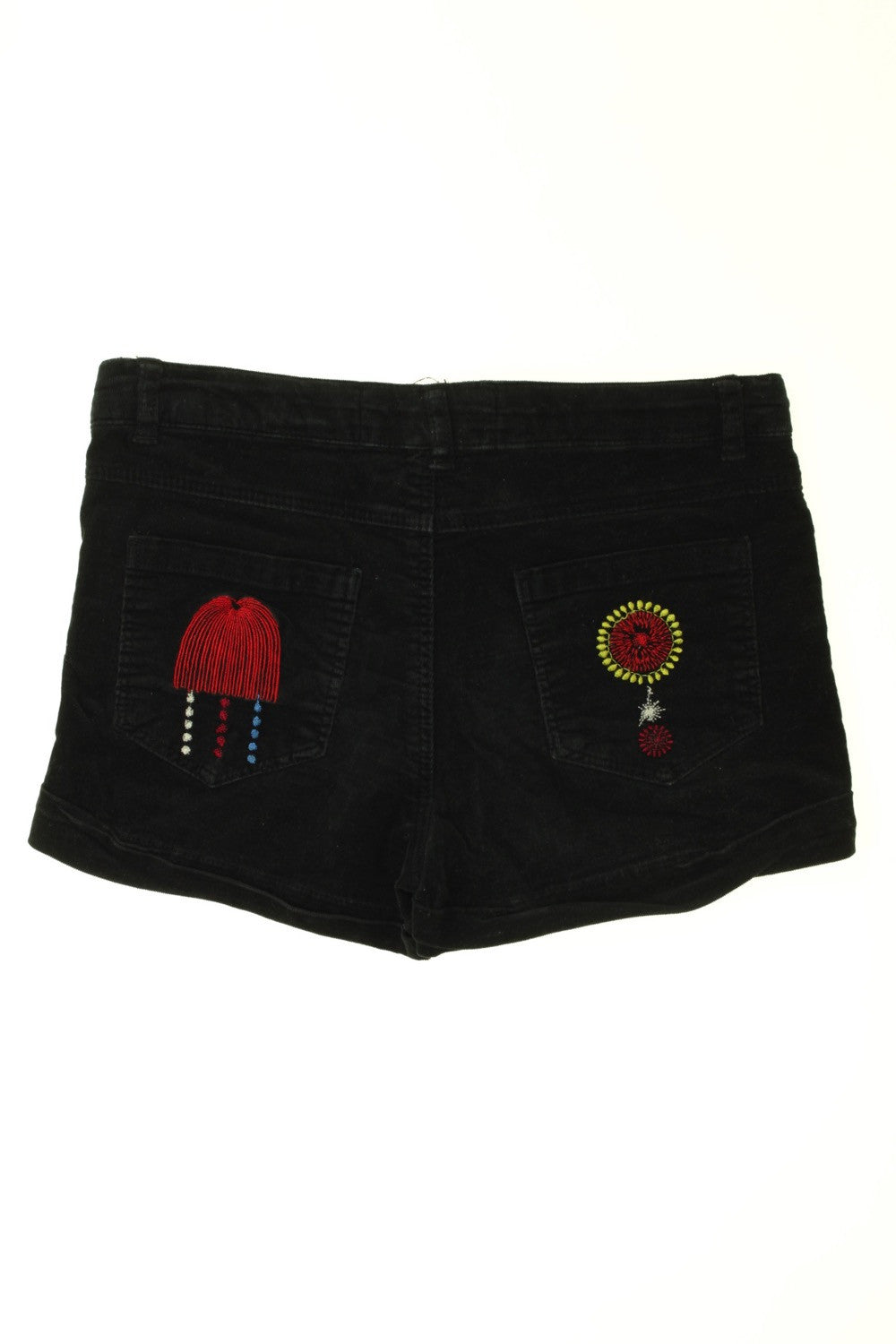 Short en velours ras