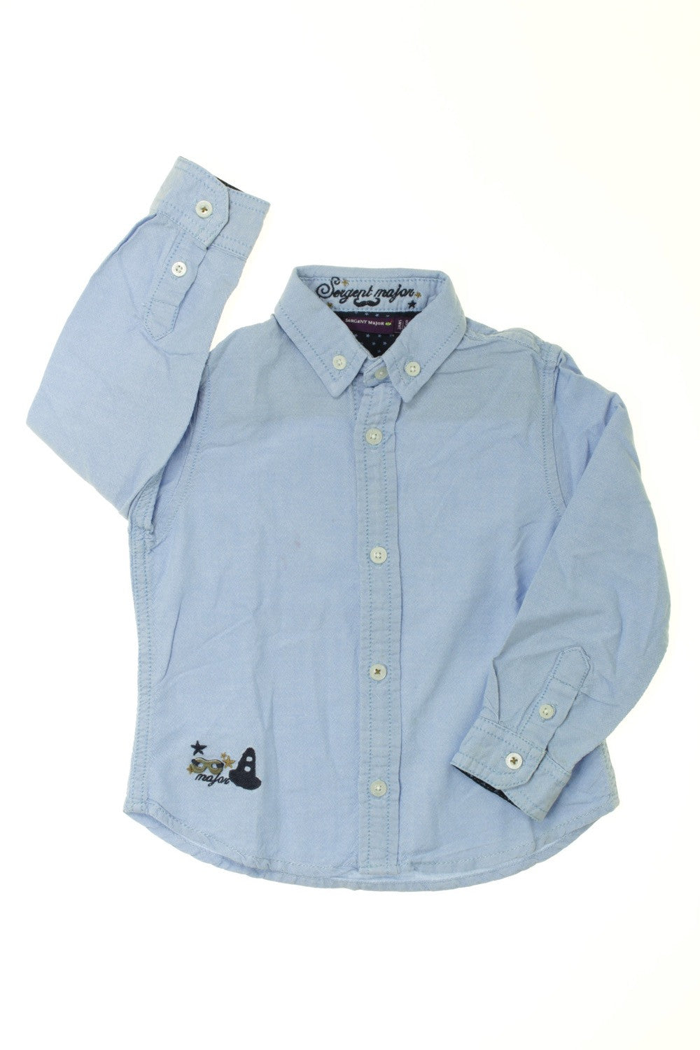 Chemise en chambray