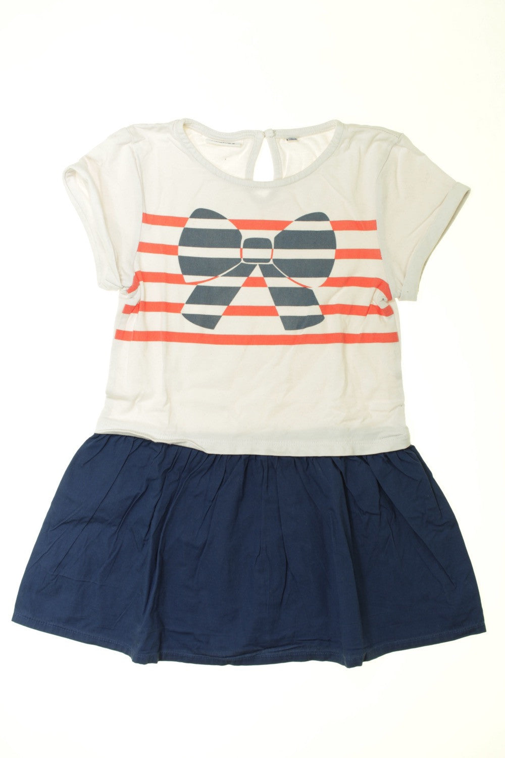 Robe manches courtes "Nœud"