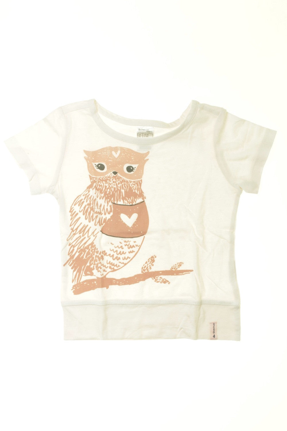 Tee-shirt manches courtes &quot;Hibou&quot;