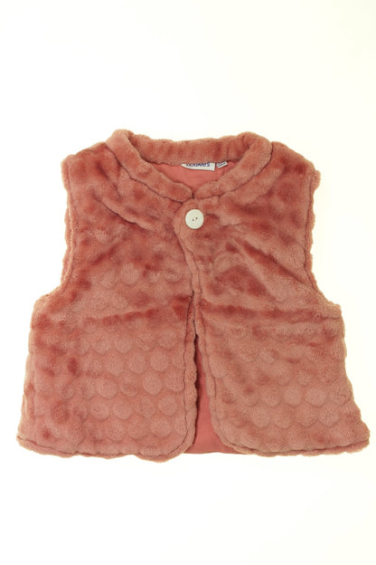 Gilet fausse fourrure