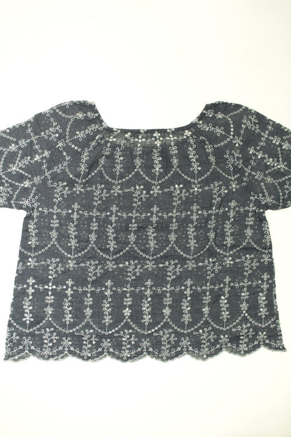 Blouse en broderie anglaise