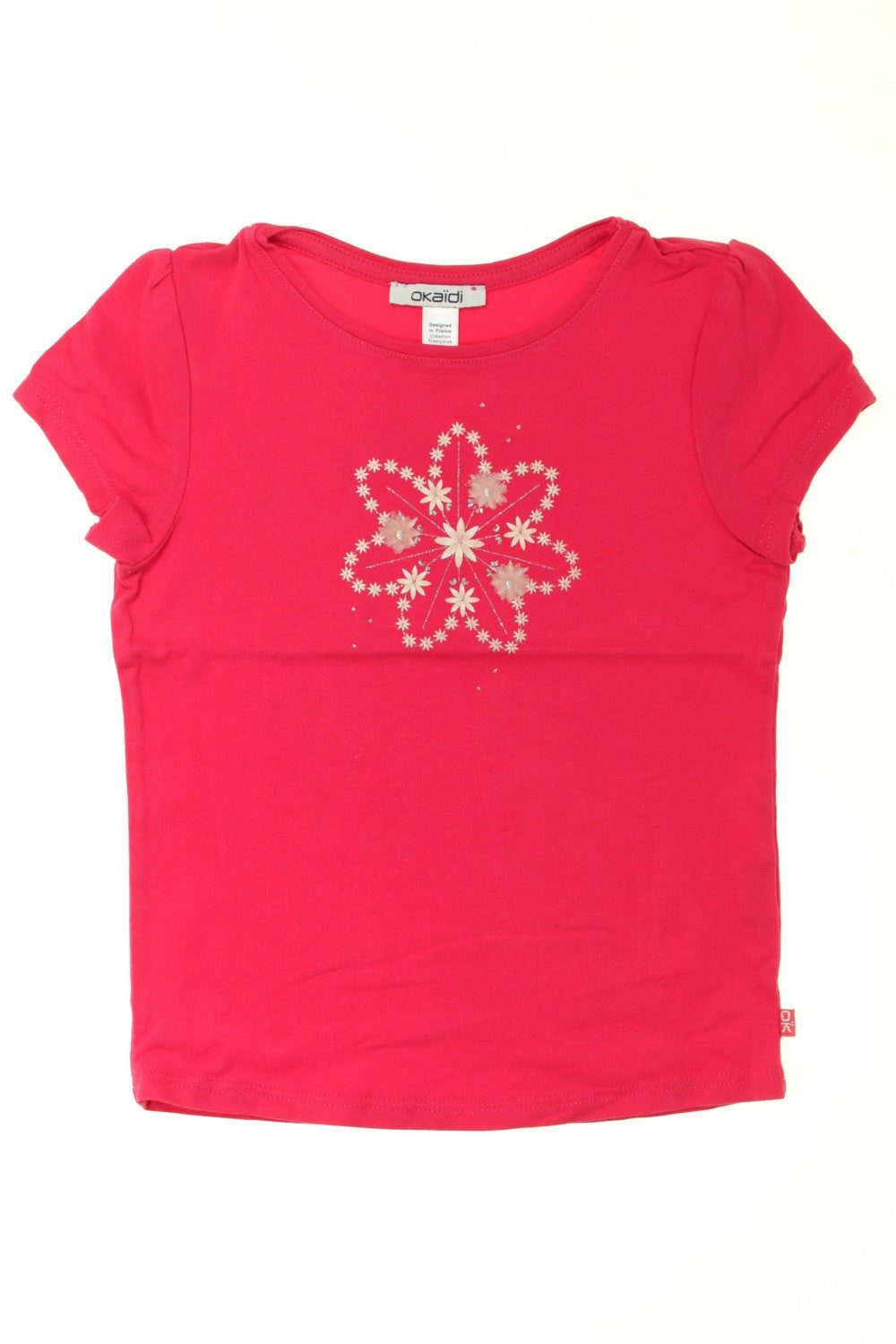 Tee-shirt manches courtes &quot;Marguerite&quot;