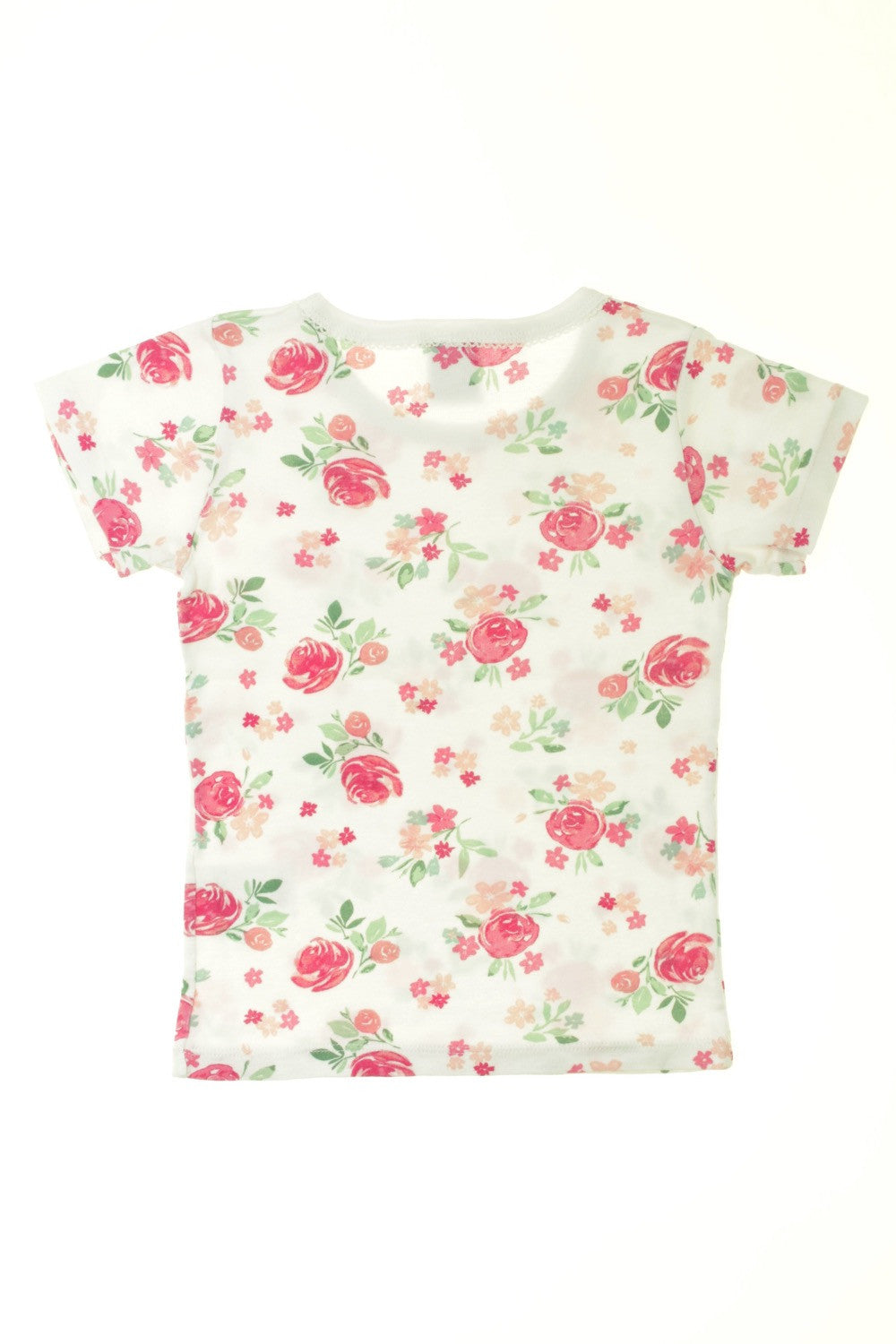 Tee-shirt manches courtes &quot;Roses&quot;