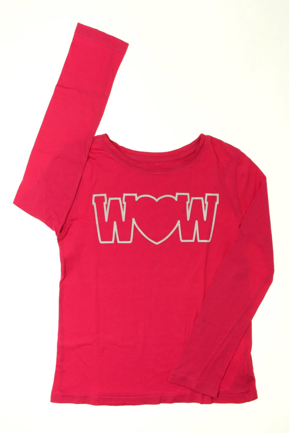 Tee-shirt manches longues &quot;Wow&quot;