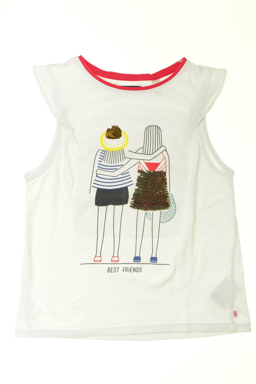 Tee-shirt manches courtes &quot;Best friends&quot;