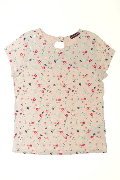 Tee-shirt manches courtes fleuri