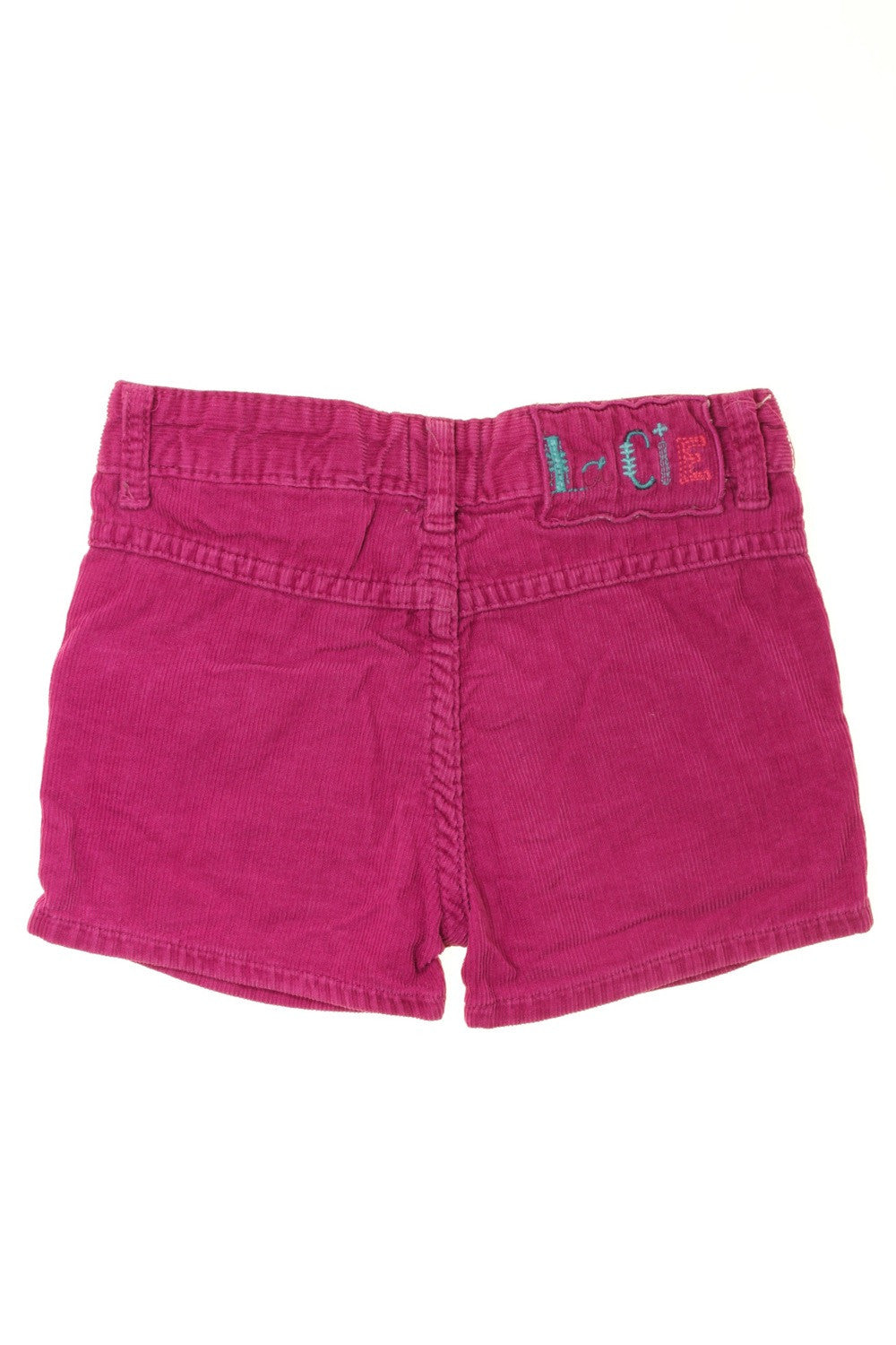 Short en velours fin