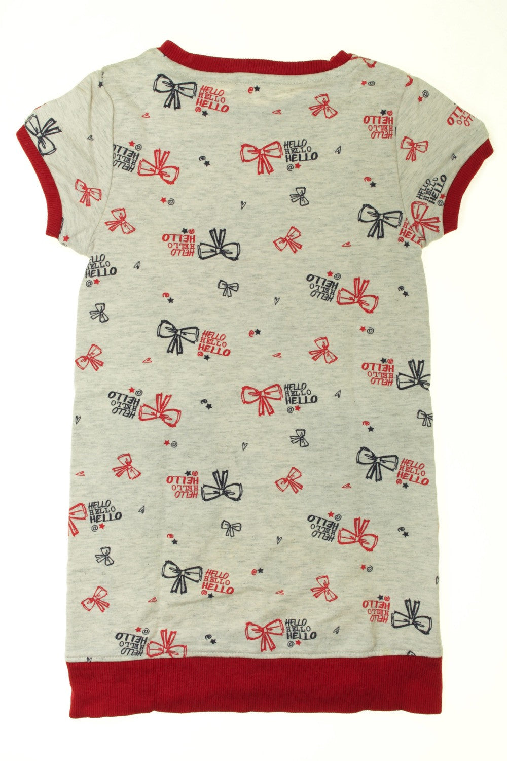 Robe manches courtes "Hello"