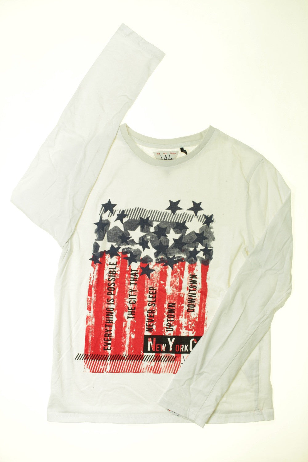 Tee-shirt manches longues &quot;Drapeau&quot;