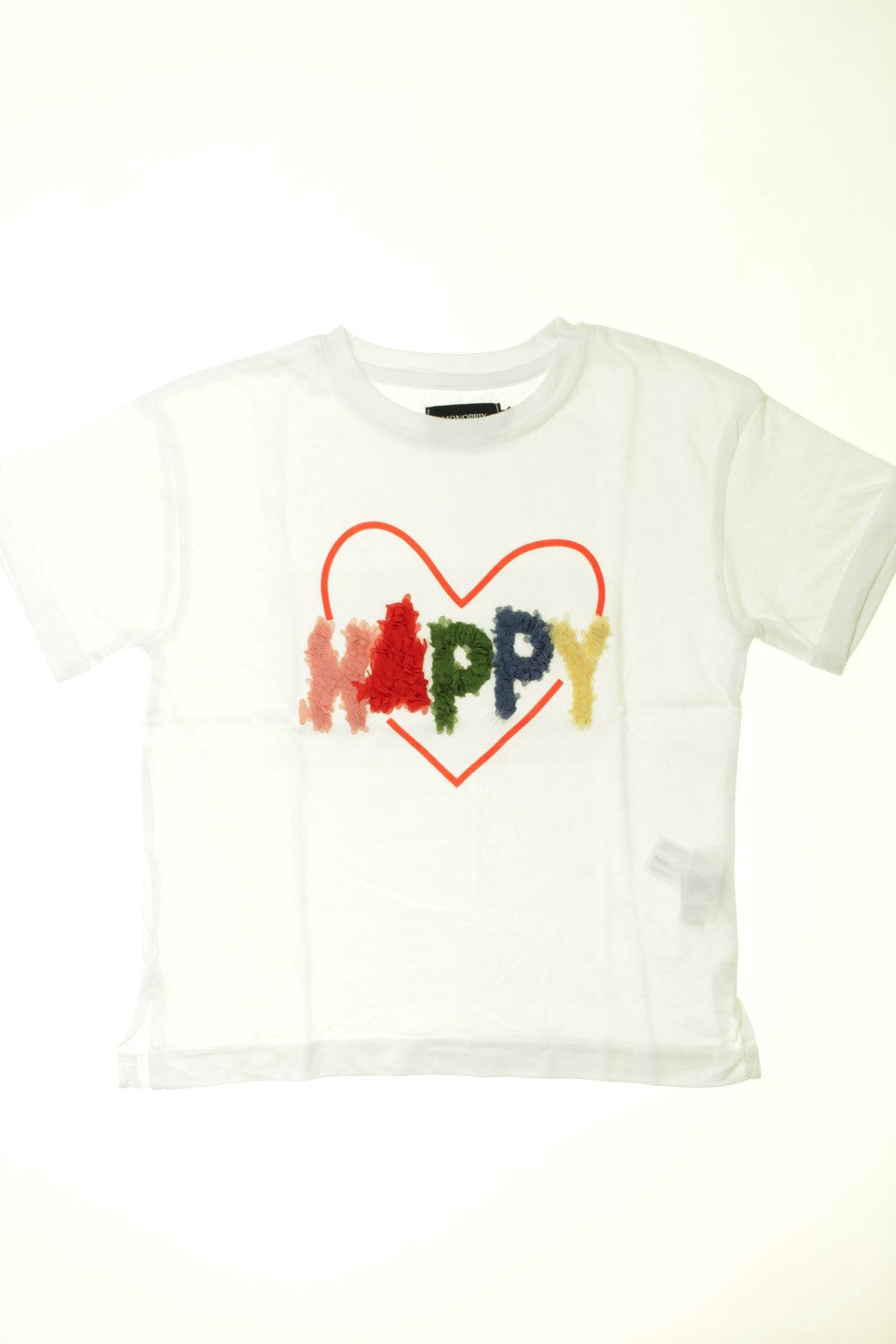 Tee-shirt manches courtes &quot;Happy&quot;