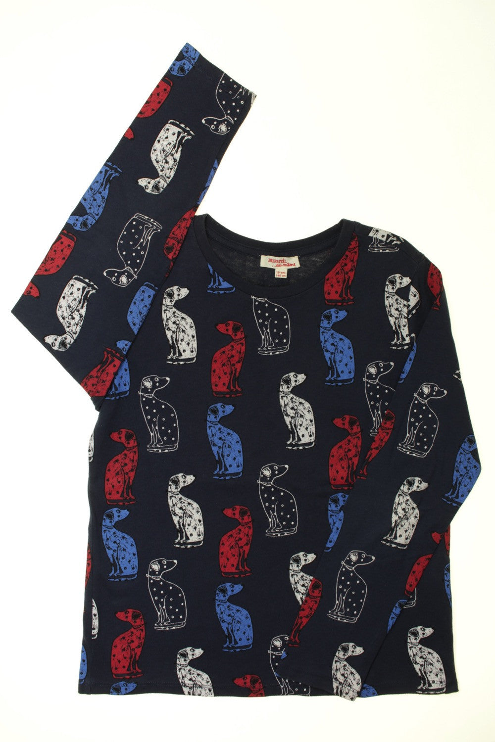 Tee-shirt manches longues "Chiens"