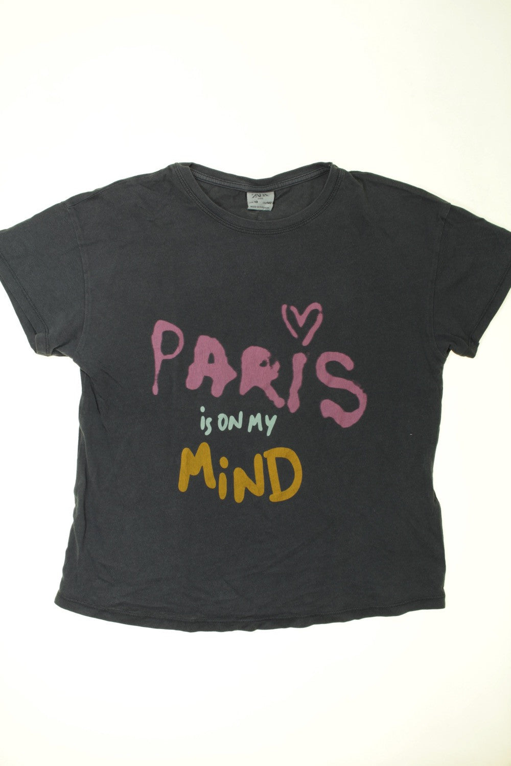 Tee-shirt manches courtes &quot;Paris&quot;