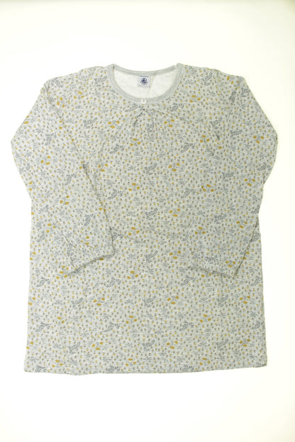 Chemise de nuit &quot;Fleurs et oiseaux&quot;