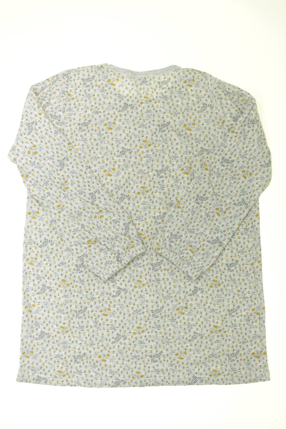 Chemise de nuit &quot;Fleurs et oiseaux&quot;