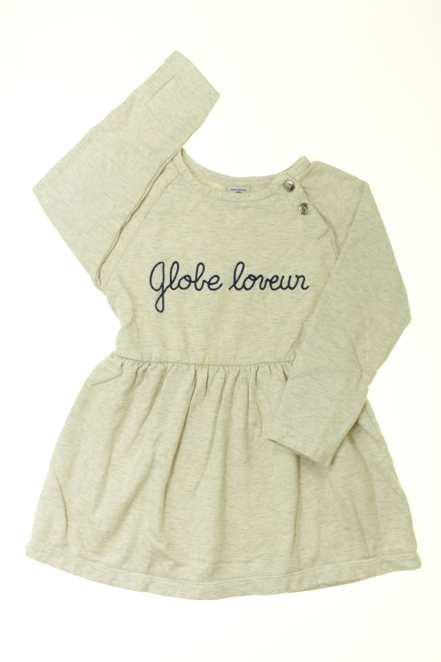 Robe manches longues &quot;Globe loveur&quot;