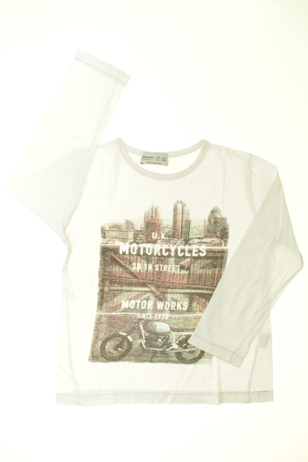 Tee-shirt manches longues &quot;Moto&quot;