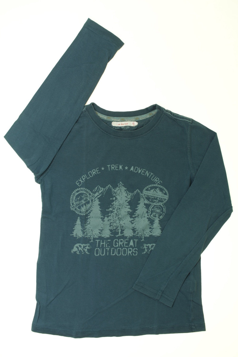 Tee-shirt manches longues &quot;Sapins&quot;