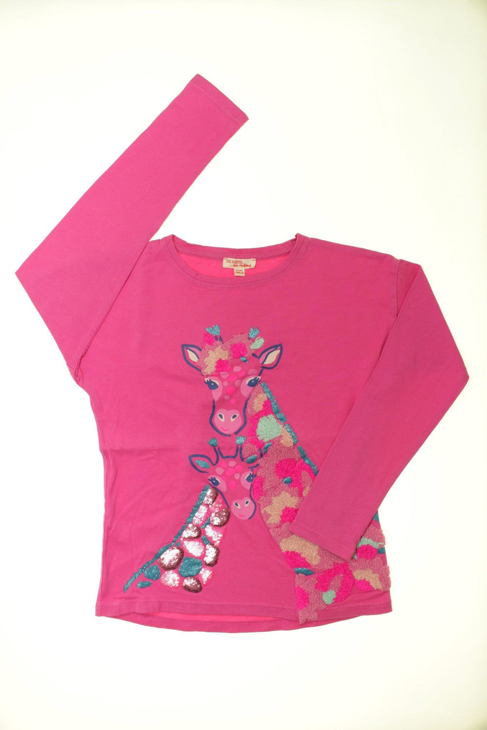 Tee-shirt manches longues &quot;Girafes&quot;