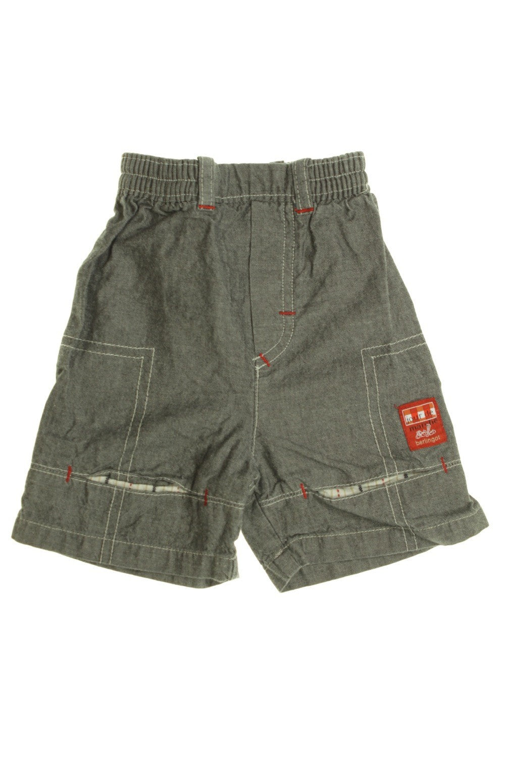 Short en chambray