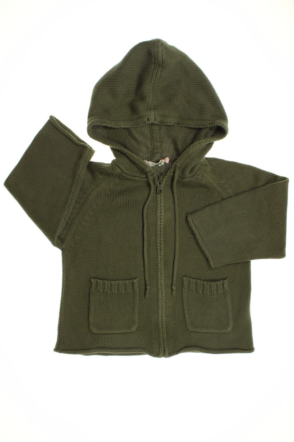 Gilet zippé à capuche