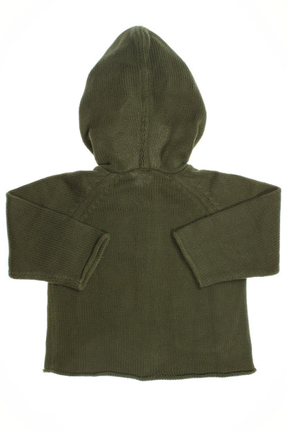 Gilet zippé à capuche