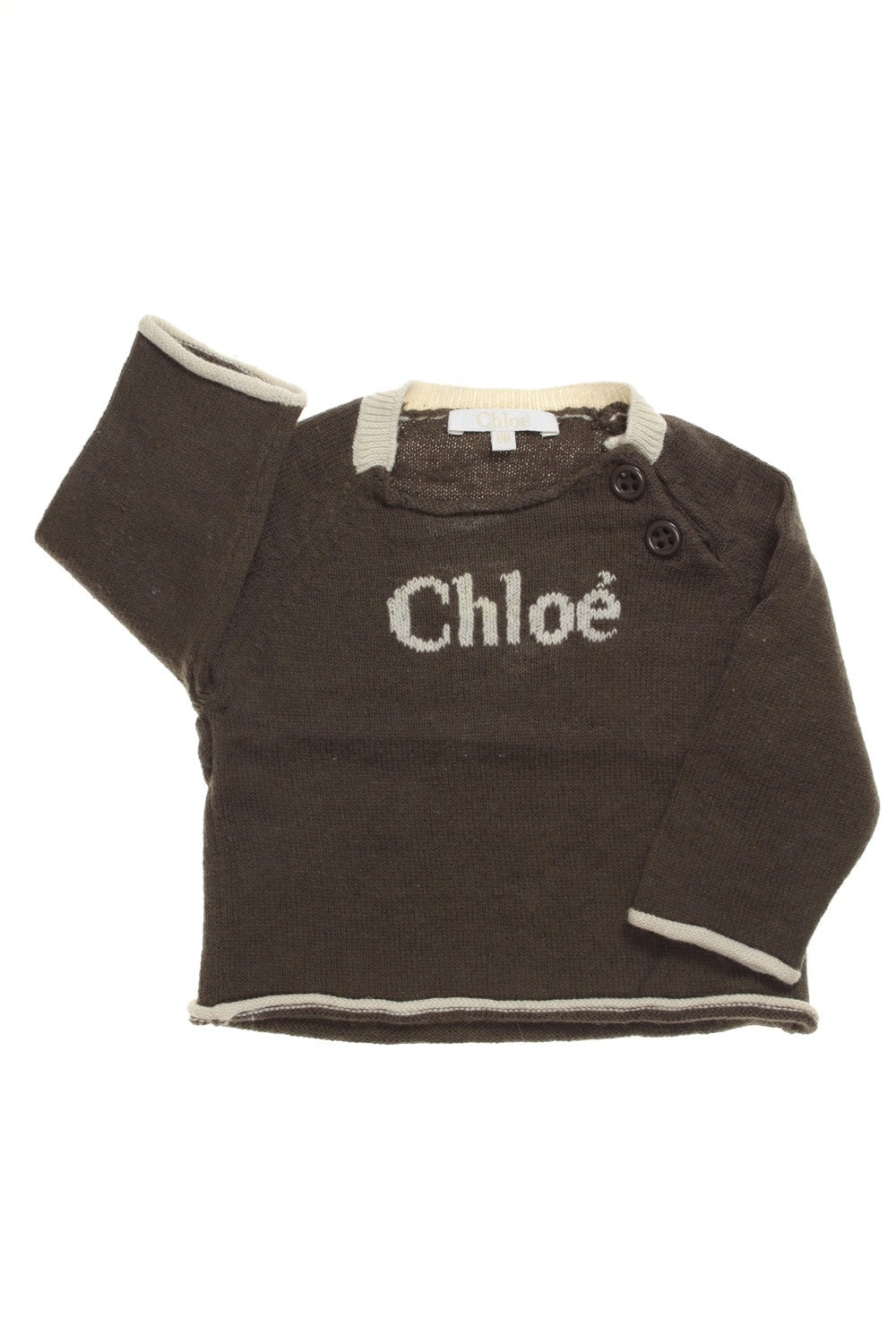 Pull laine et coton &quot;Chloé&quot;