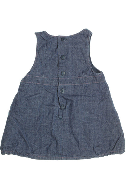 Robe chasuble en jean