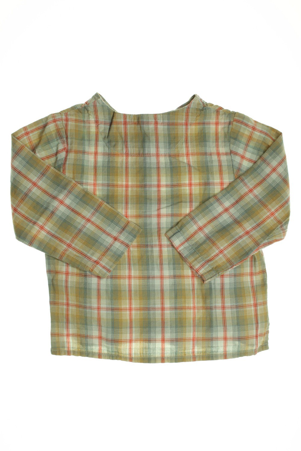 Blouse à carreaux