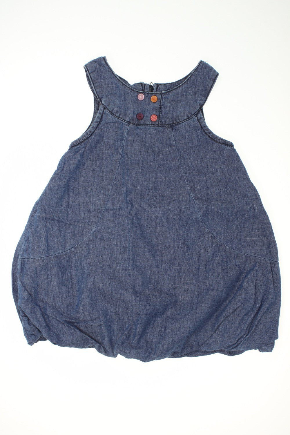 Robe boule en jean