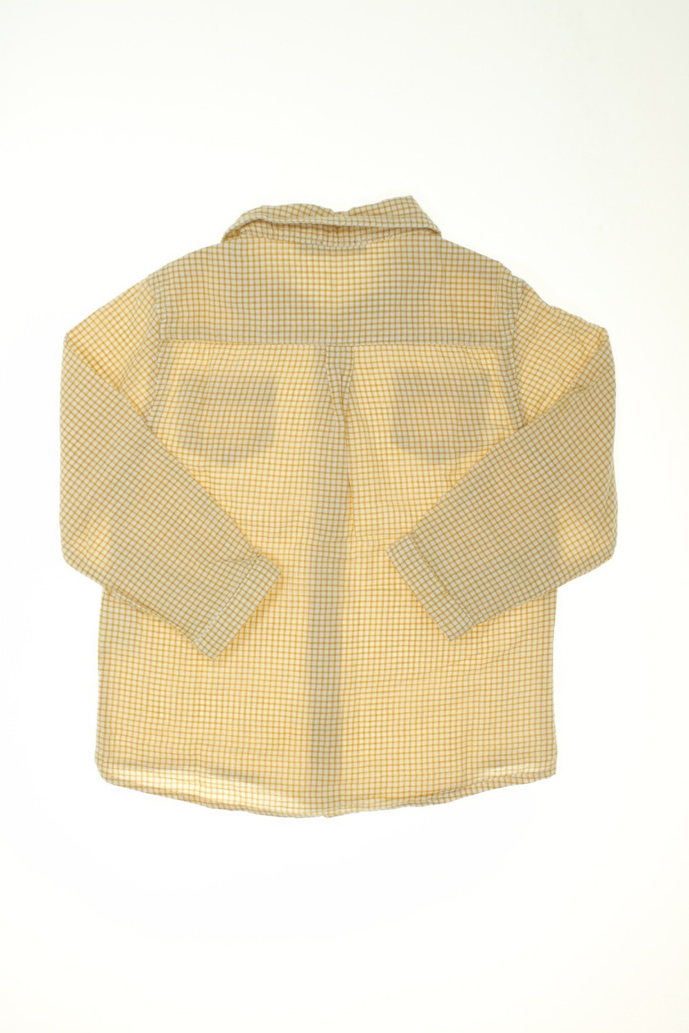 Chemise à petits carreaux