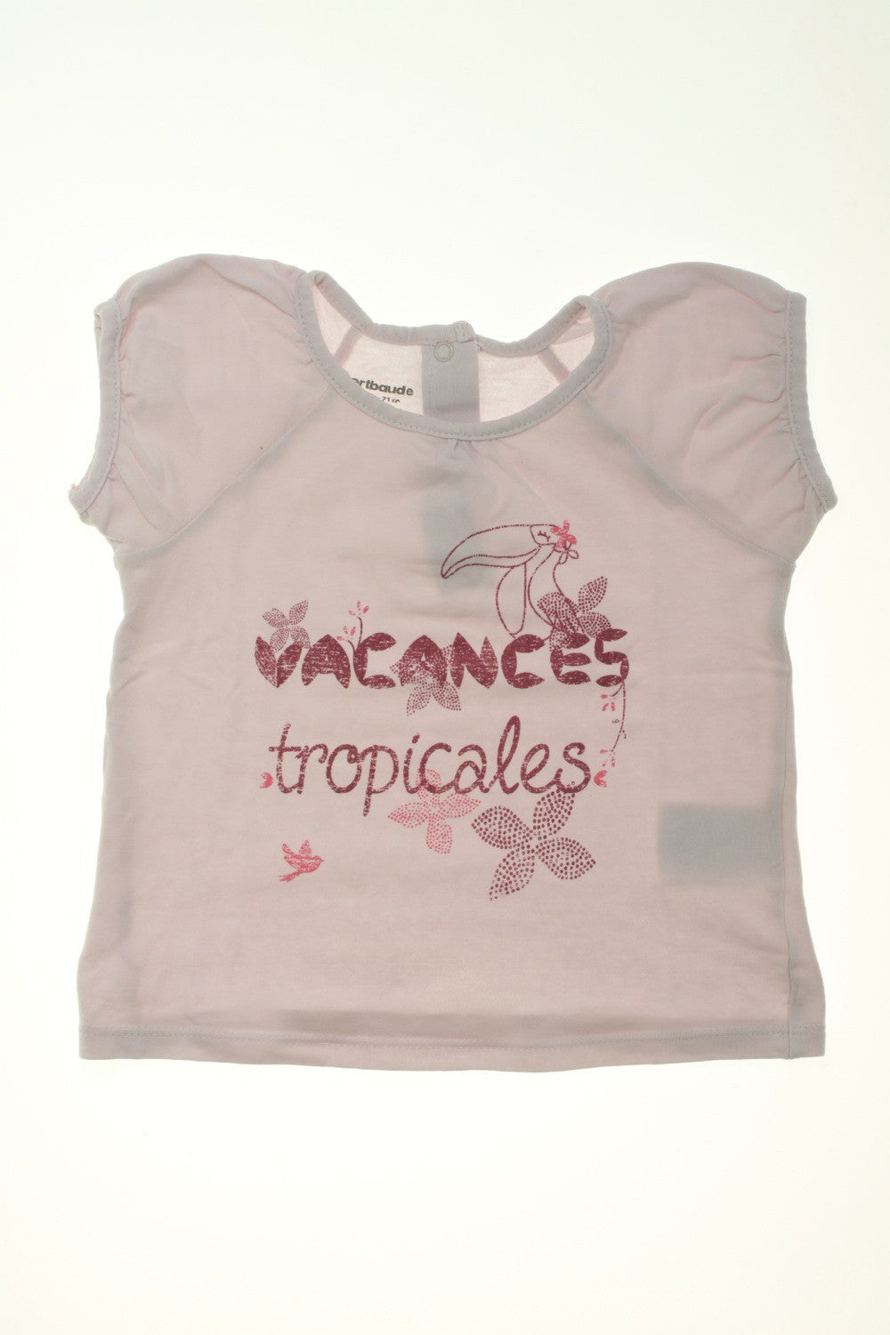 Tee-shirt manches courtes &quot;Vacances&quot;