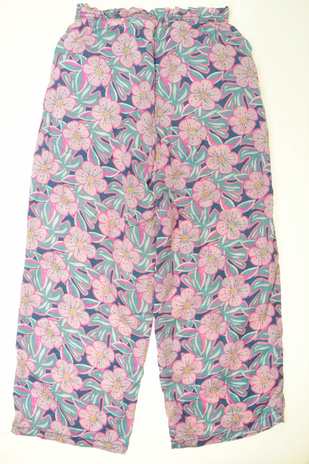 Pantalon fluide fleuri