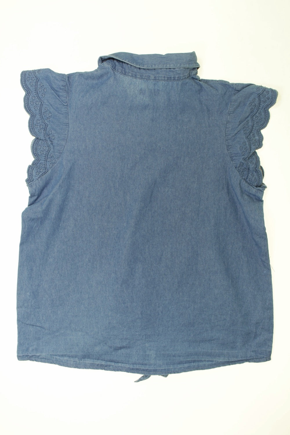 Chemise en jean brodée