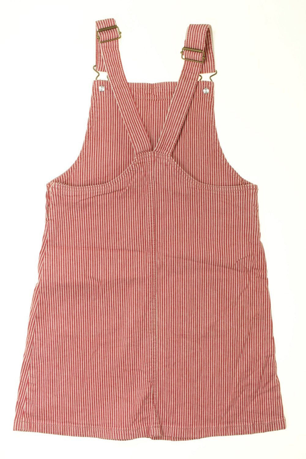 Robe rayée en jean